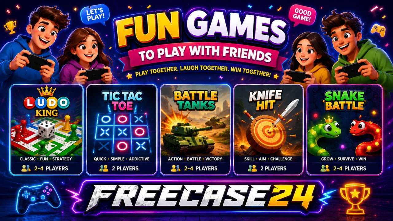 Best Fun Games to Play With Friends in 2026 | Freecase24